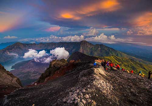 Rinjani Volcano Hiking